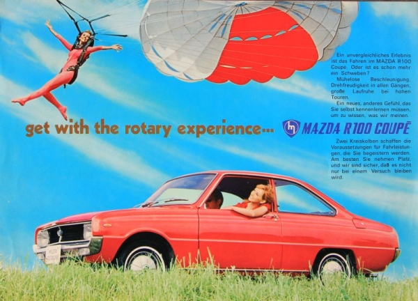 Mazda R100 Coupe Rotary Modelprogram 1968 Carbrochure (0185)